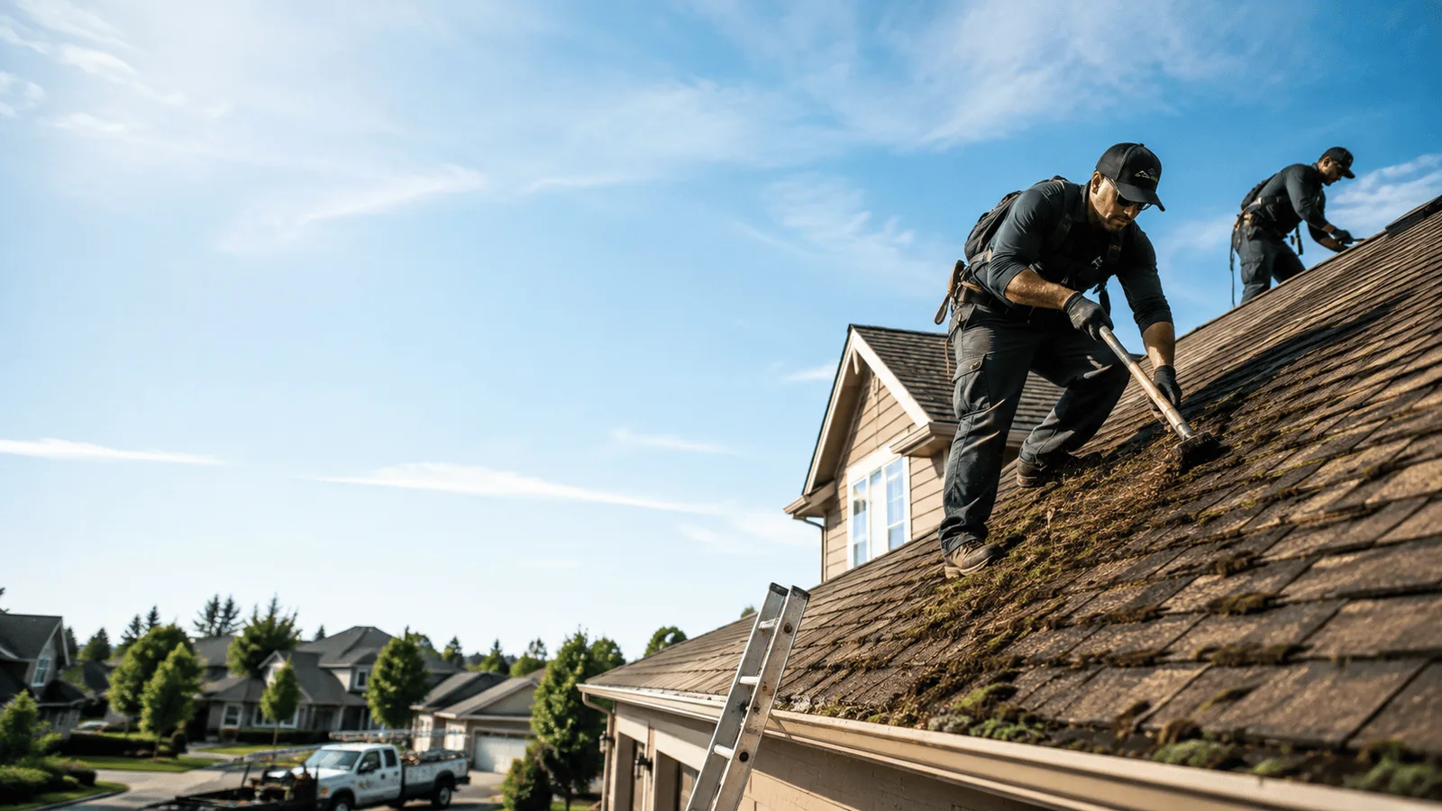 Roof Moss Removal in Bartlett, TX near me